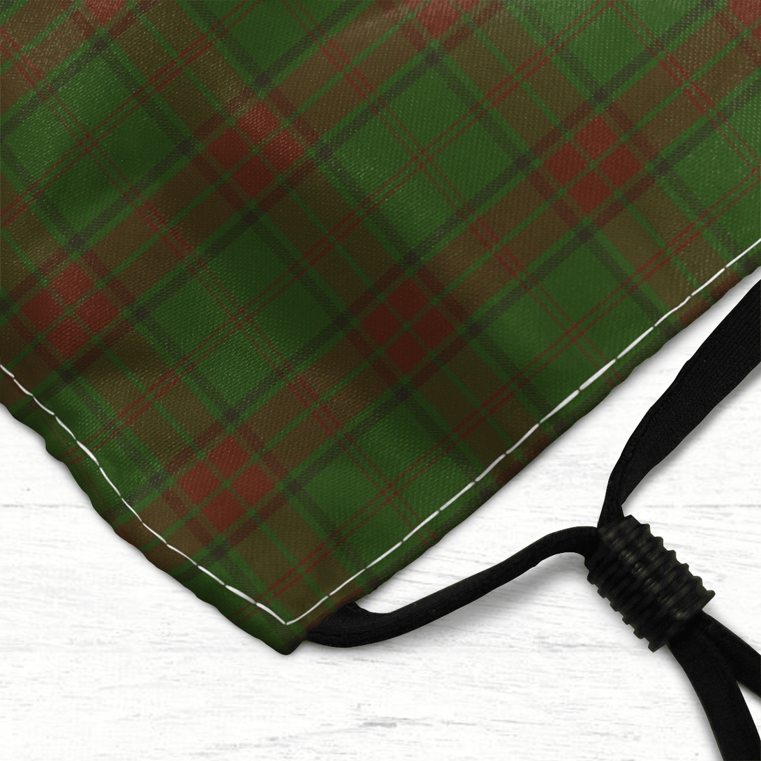 Celticprime Accessories - Maxwell Hunting Tartan Fabric Mask (With Filters)