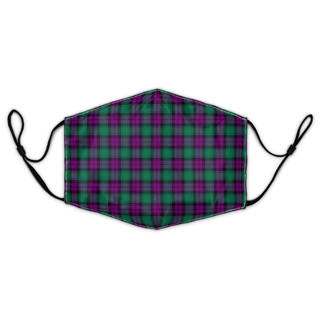 Celticprime Accessories - MacArthur ��������� Milton Tartan Fabric Mask (With Filters)