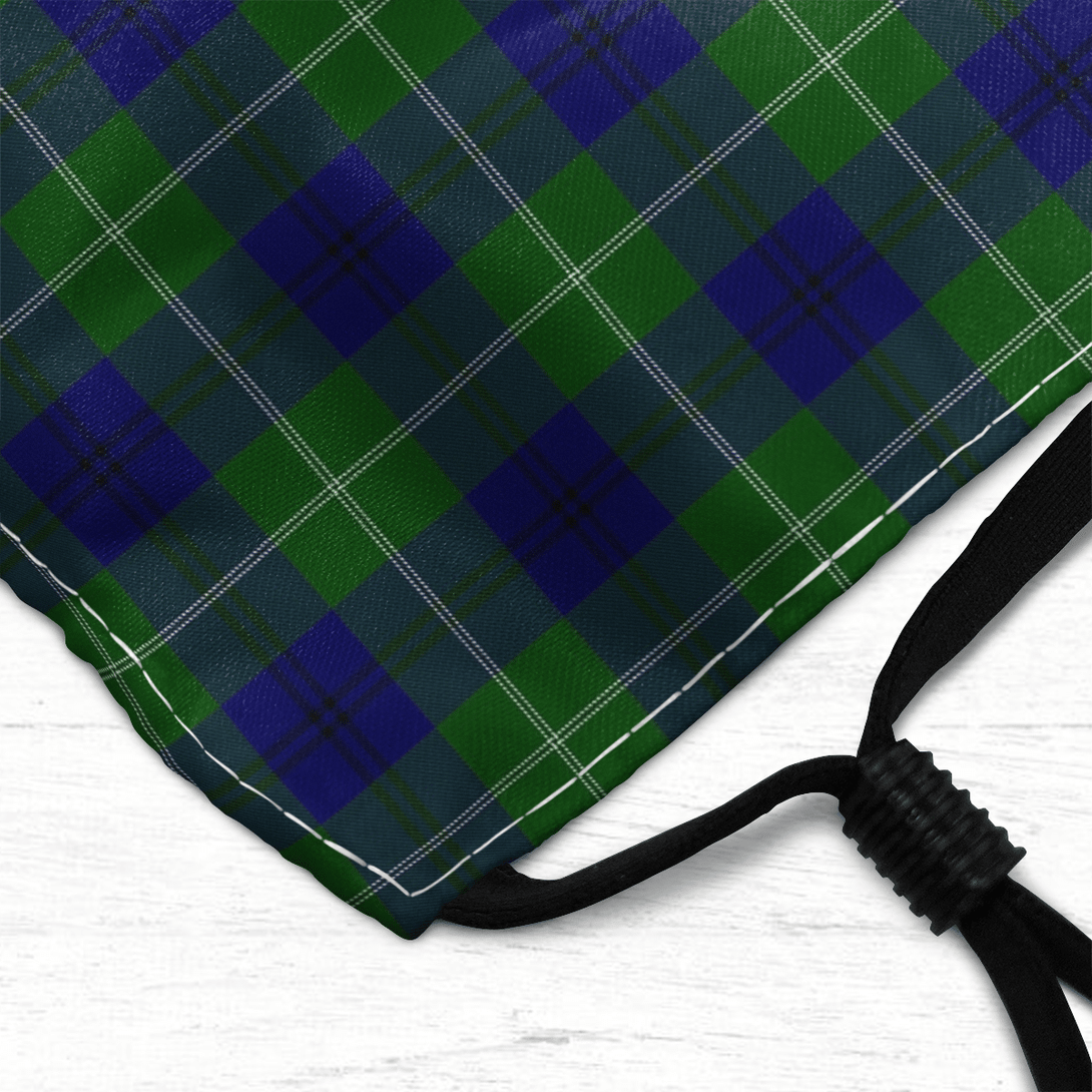 Celticprime Accessories - Oliphant Modern Tartan Fabric Mask (With Filters)