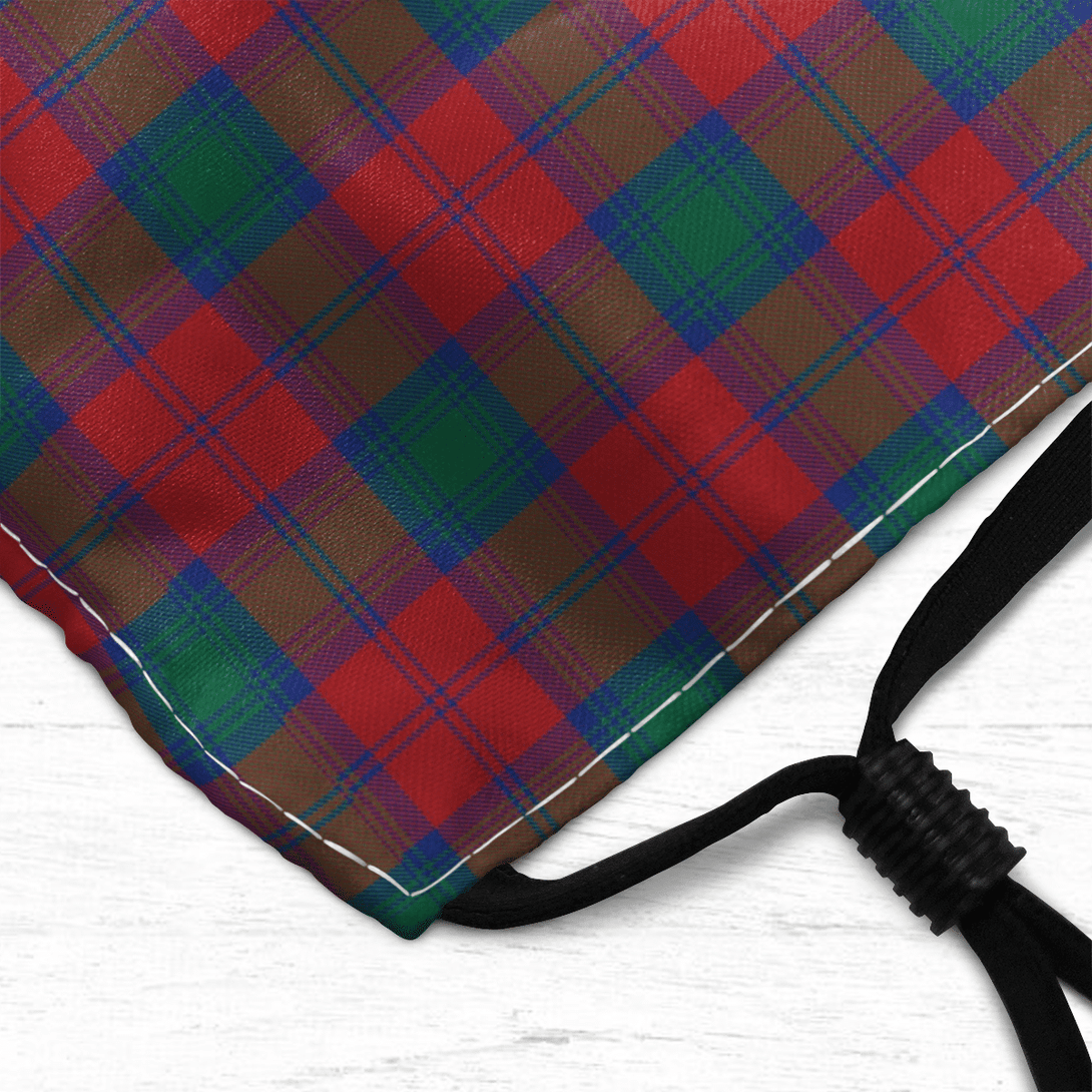 Celticprime Accessories - Lindsay Modern Tartan Fabric Mask (With Filters)