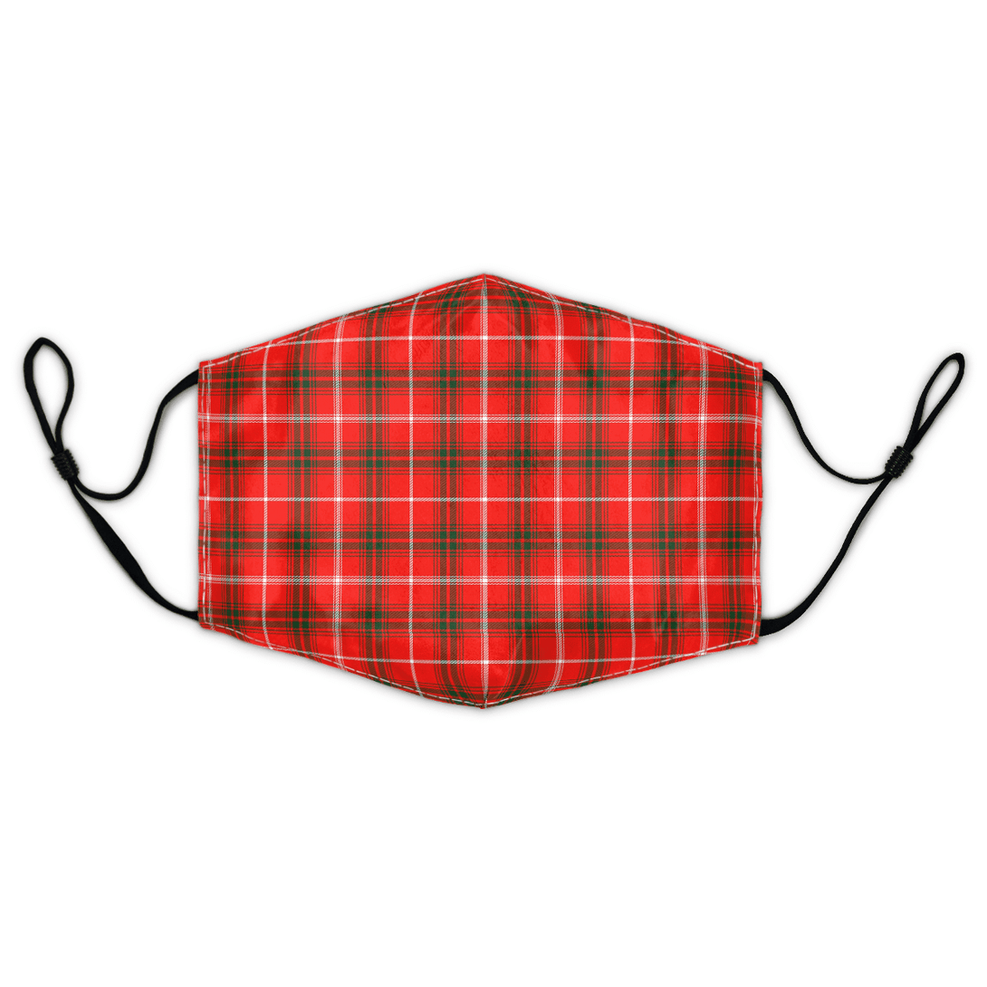 Celticprime Accessories - Duke of Rothesay Modern Tartan Fabric Mask (With Filters)