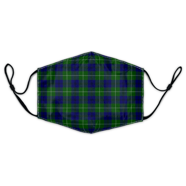 Celticprime Accessories - Oliphant Modern Tartan Fabric Mask (With Filters)