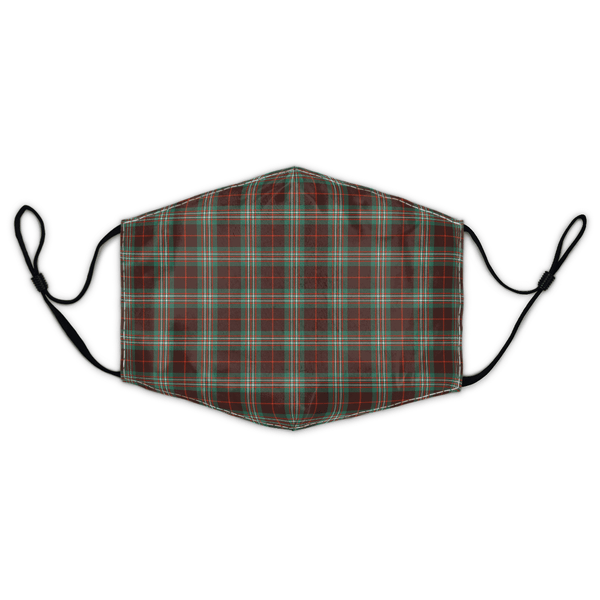 Celticprime Accessories - SCOTT BROWN ANCIENT Tartan Fabric Mask (With Filters)