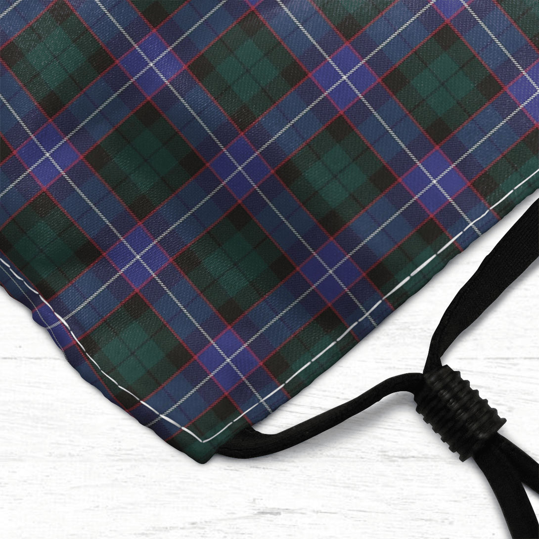 Celticprime Accessories - Guthrie Modern Tartan Fabric Mask (With Filters)