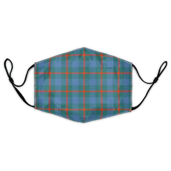 Celticprime Accessories - Agnew Ancient Tartan Fabric Mask (With Filters)