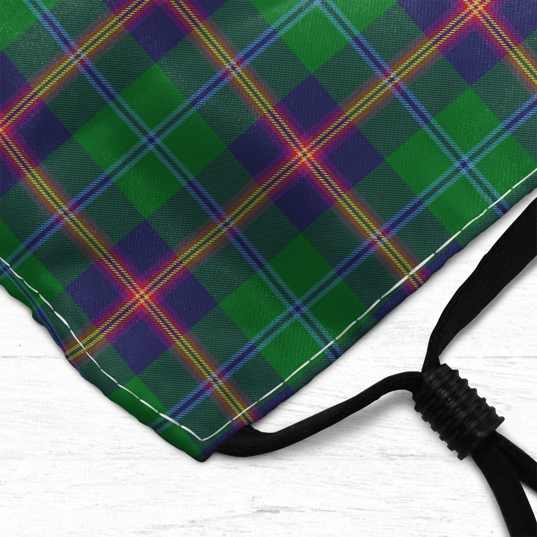 Celticprime Accessories - Young Modern Tartan Fabric Mask (With Filters)