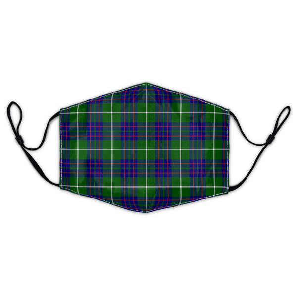 Celticprime Accessories - MacIntyre Hunting Modern Tartan Fabric Mask (With Filters)