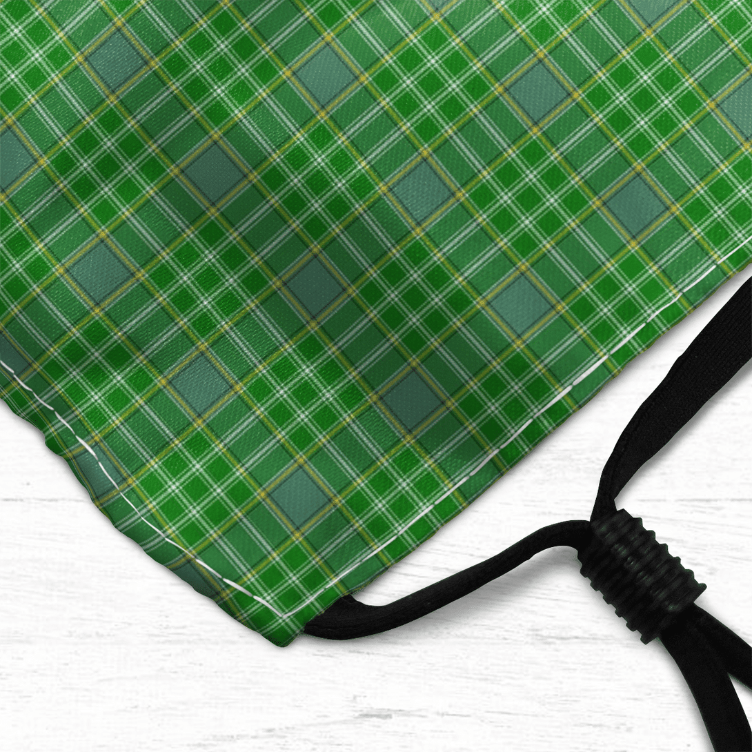 Celticprime Accessories - Currie Tartan Fabric Mask (With Filters)