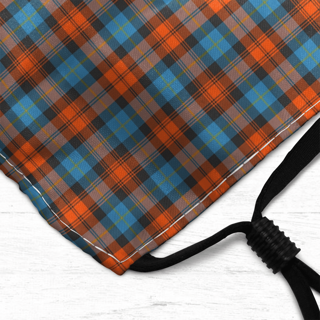 Celticprime Accessories - MacLachlan Ancient Tartan Fabric Mask (With Filters)