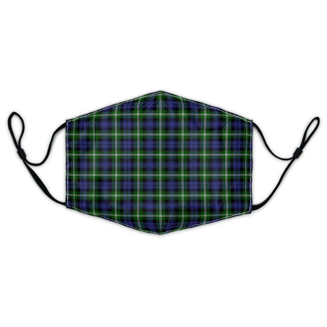 Celticprime Accessories - Baillie Modern Tartan Fabric Mask (With Filters)