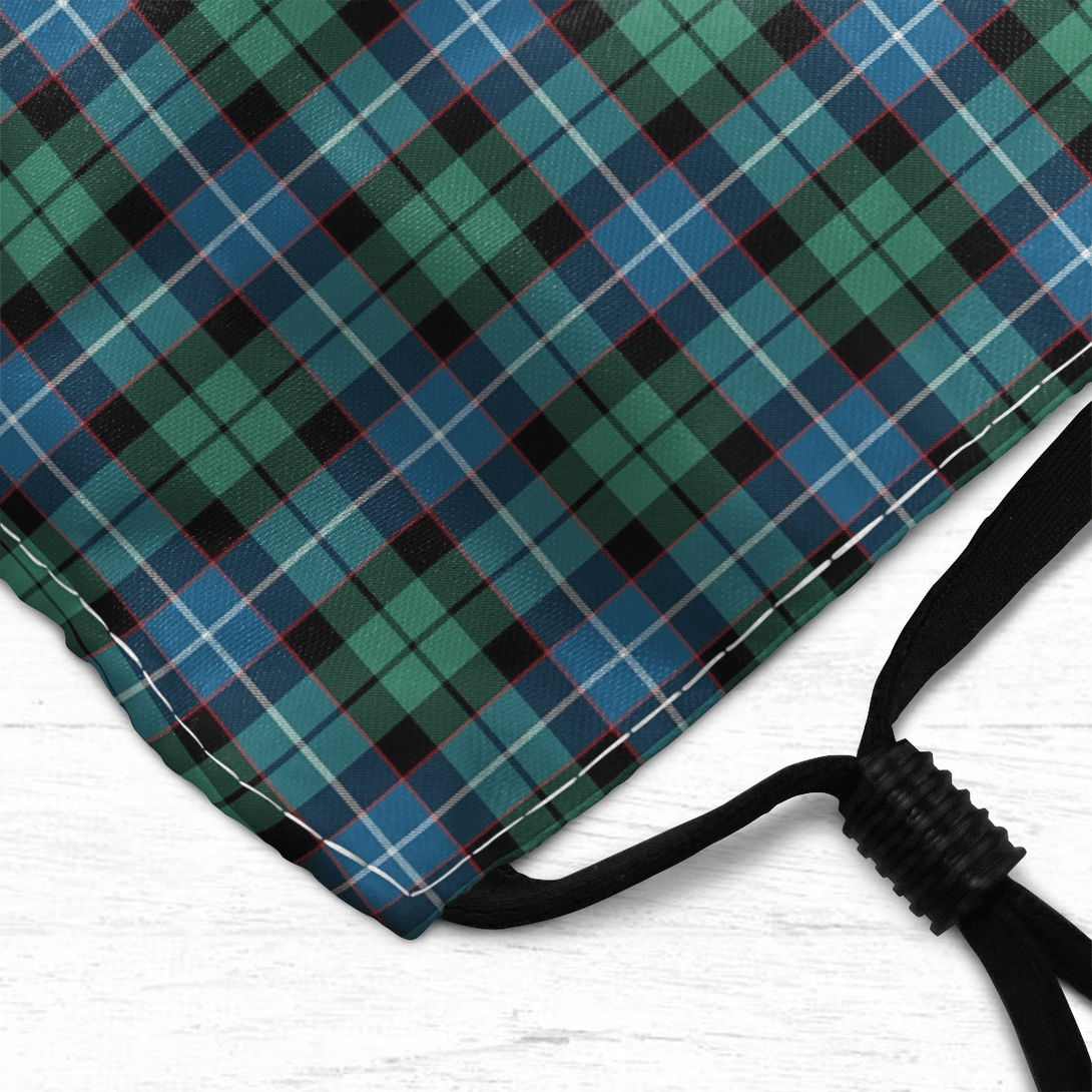 Celticprime Accessories - Galbraith Ancient Tartan Fabric Mask (With Filters)