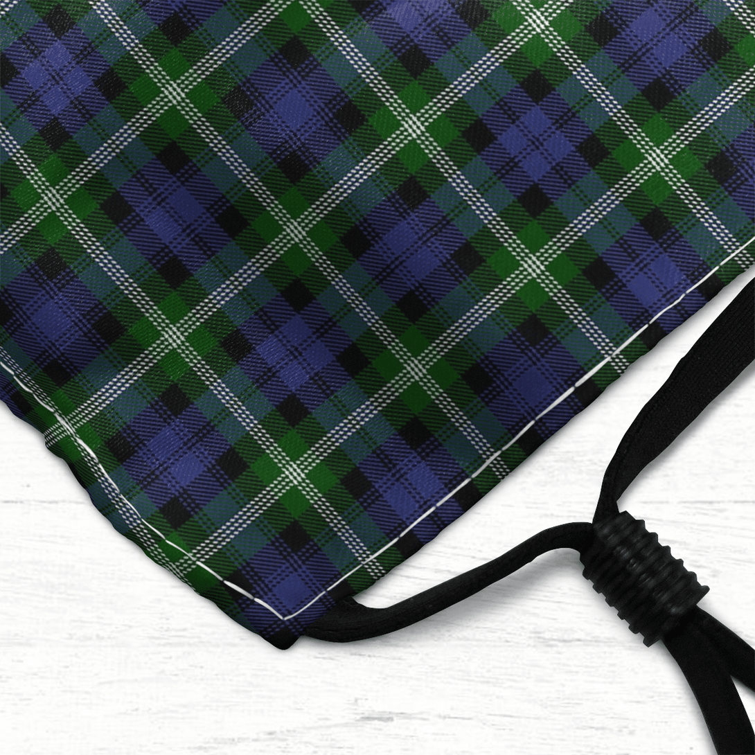 Celticprime Accessories - Baillie Modern Tartan Fabric Mask (With Filters)