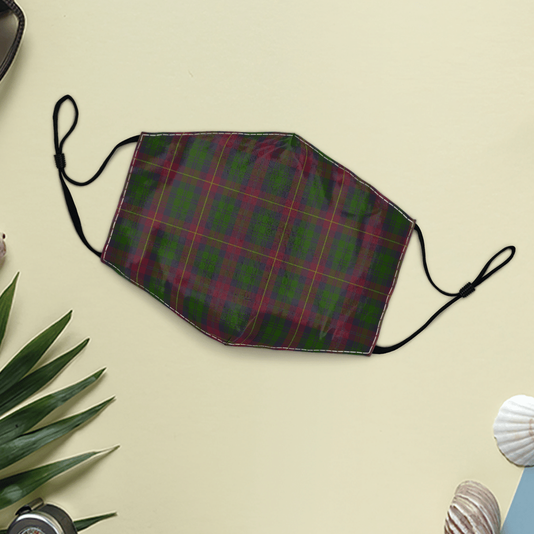 Celticprime Accessories - Cairns Tartan Fabric Mask (With Filters)