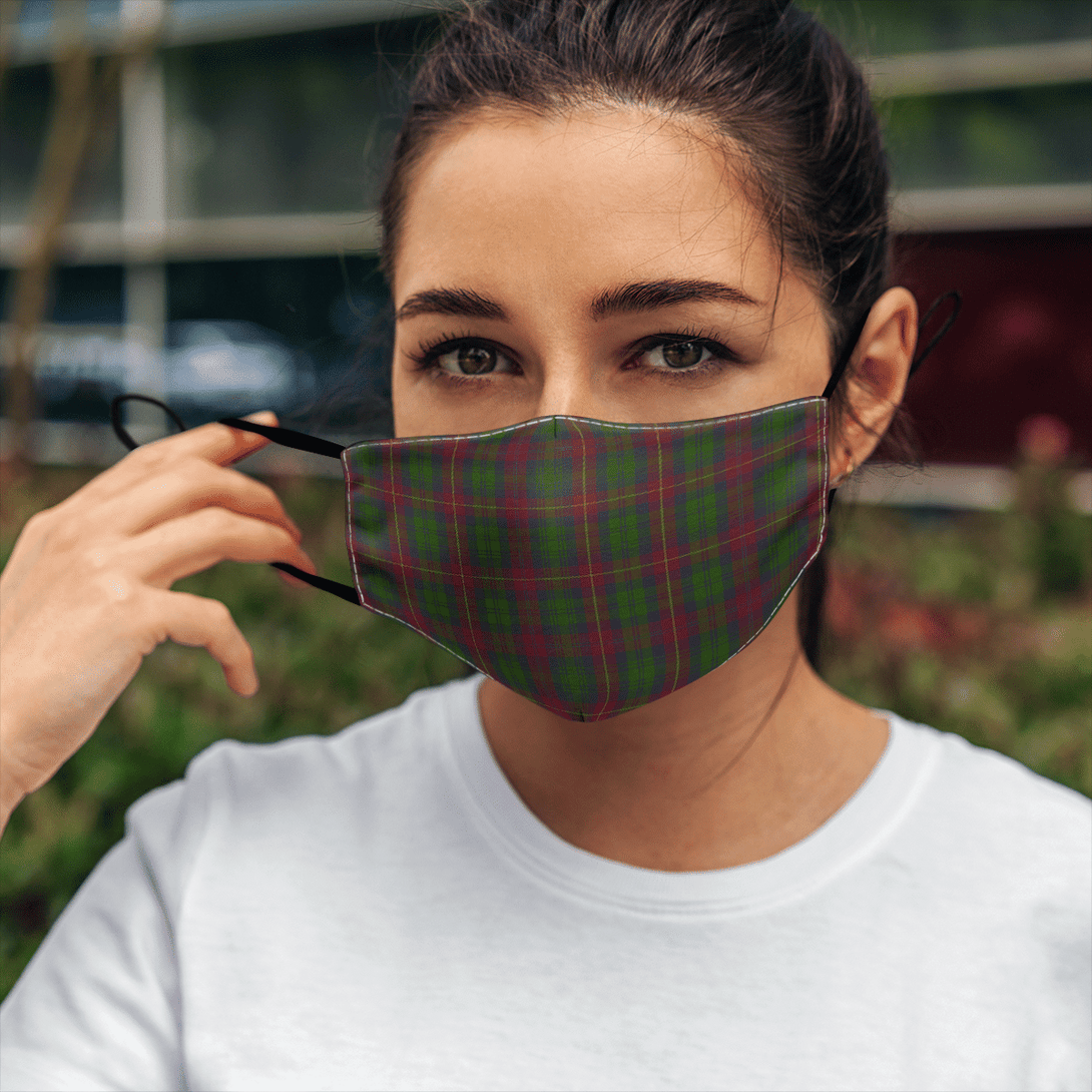 Celticprime Accessories - Cairns Tartan Fabric Mask (With Filters)