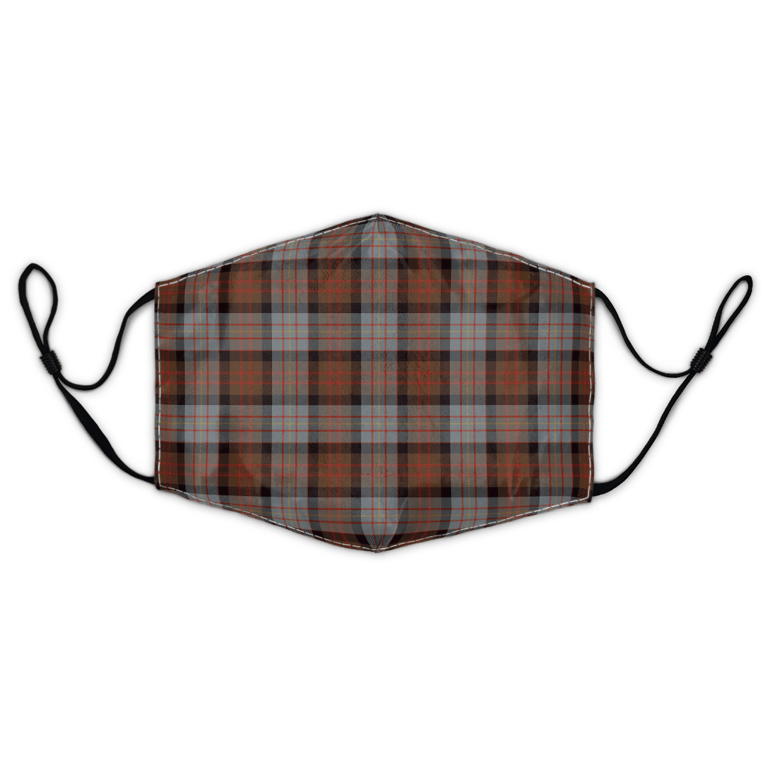 Celticprime Accessories - Cameron of Erracht Weathered Tartan Fabric Mask (With Filters)