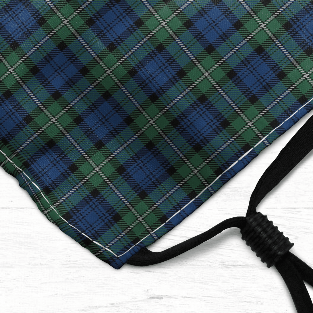 Celticprime Accessories - Forbes Ancient Tartan Fabric Mask (With Filters)