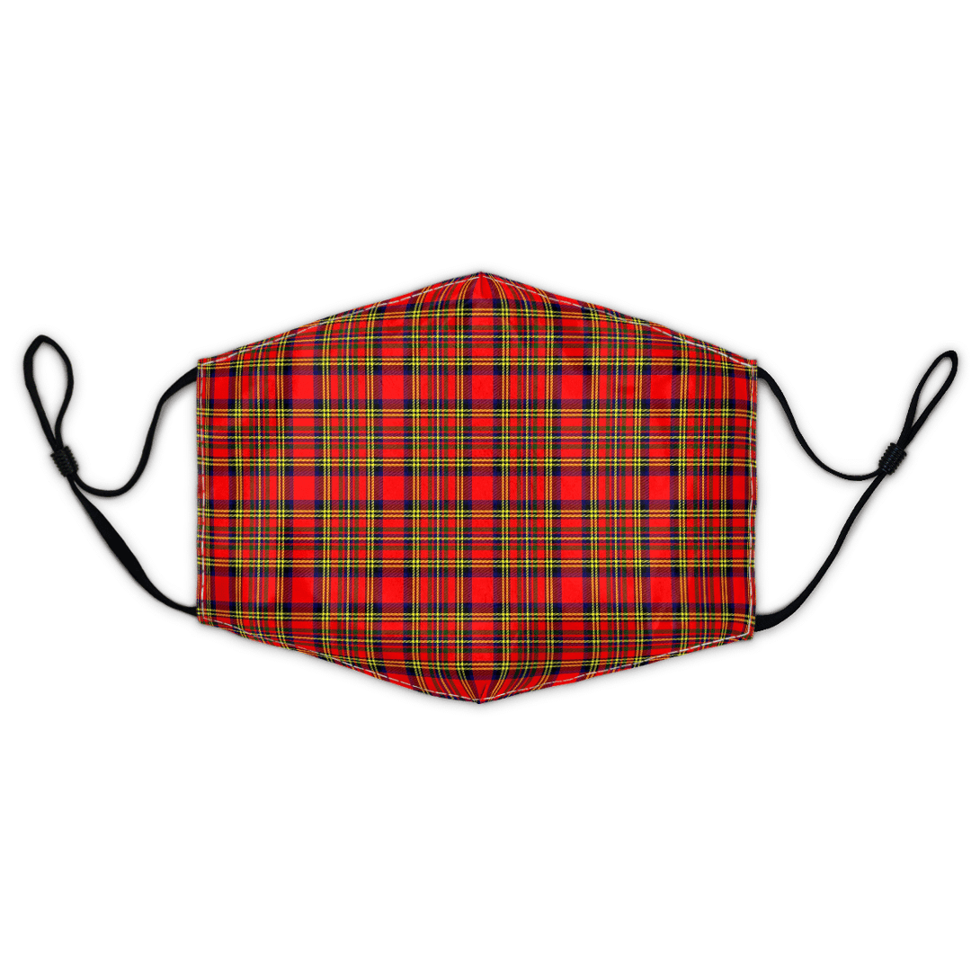 Celticprime Accessories - Hepburn Tartan Fabric Mask (With Filters)