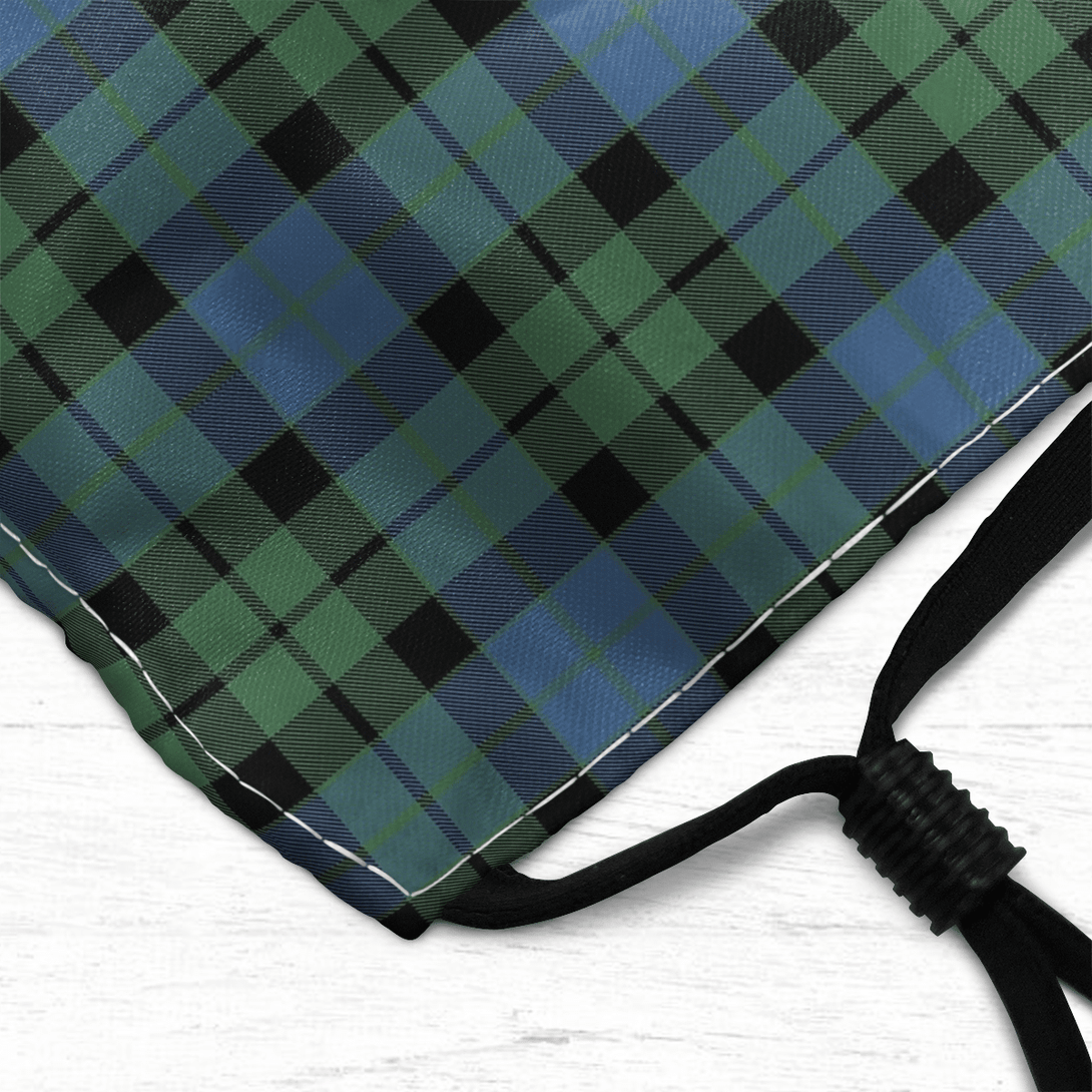 Celticprime Accessories - MacKay Ancient Tartan Fabric Mask (With Filters)