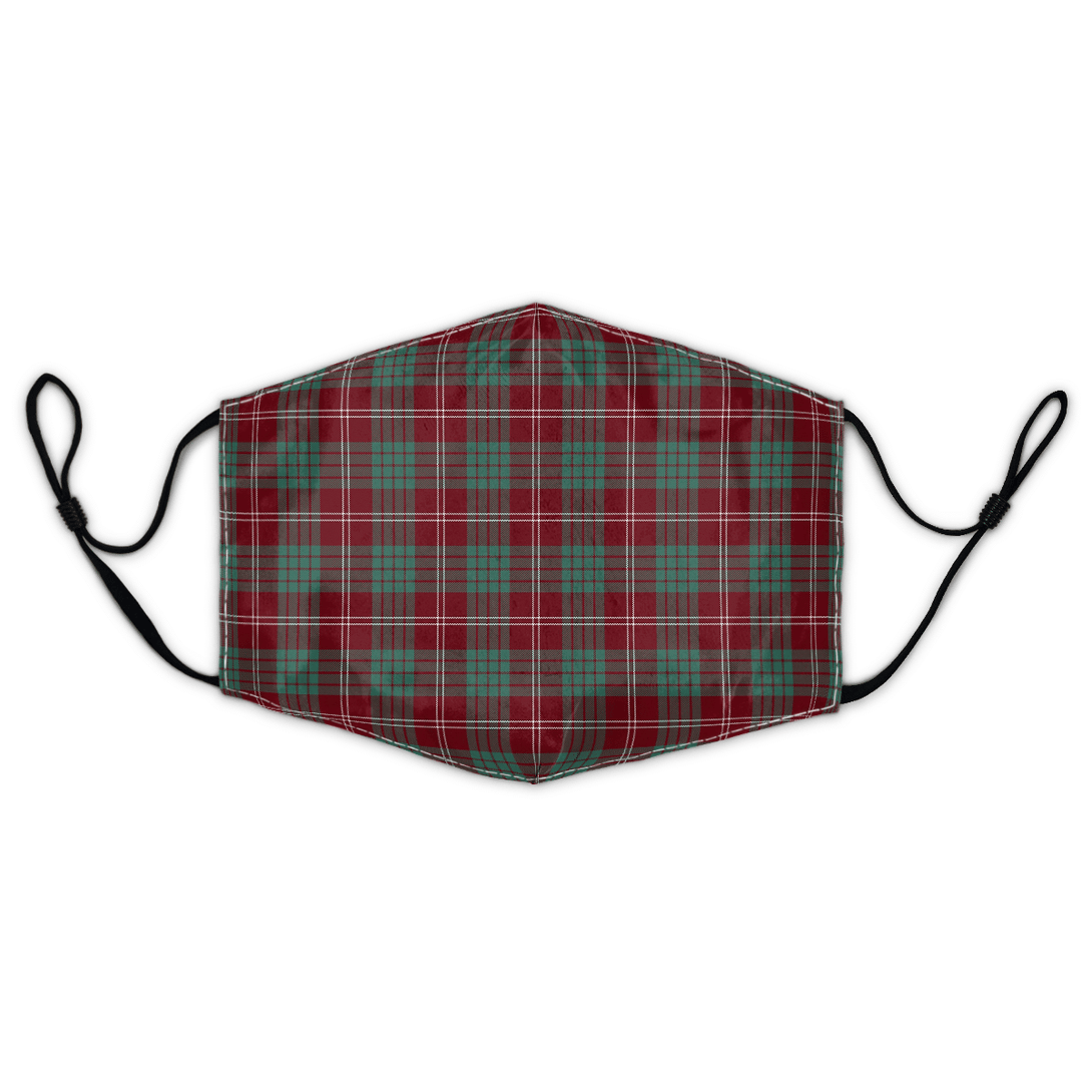 Celticprime Accessories - Crawford Modern Tartan Fabric Mask (With Filters)