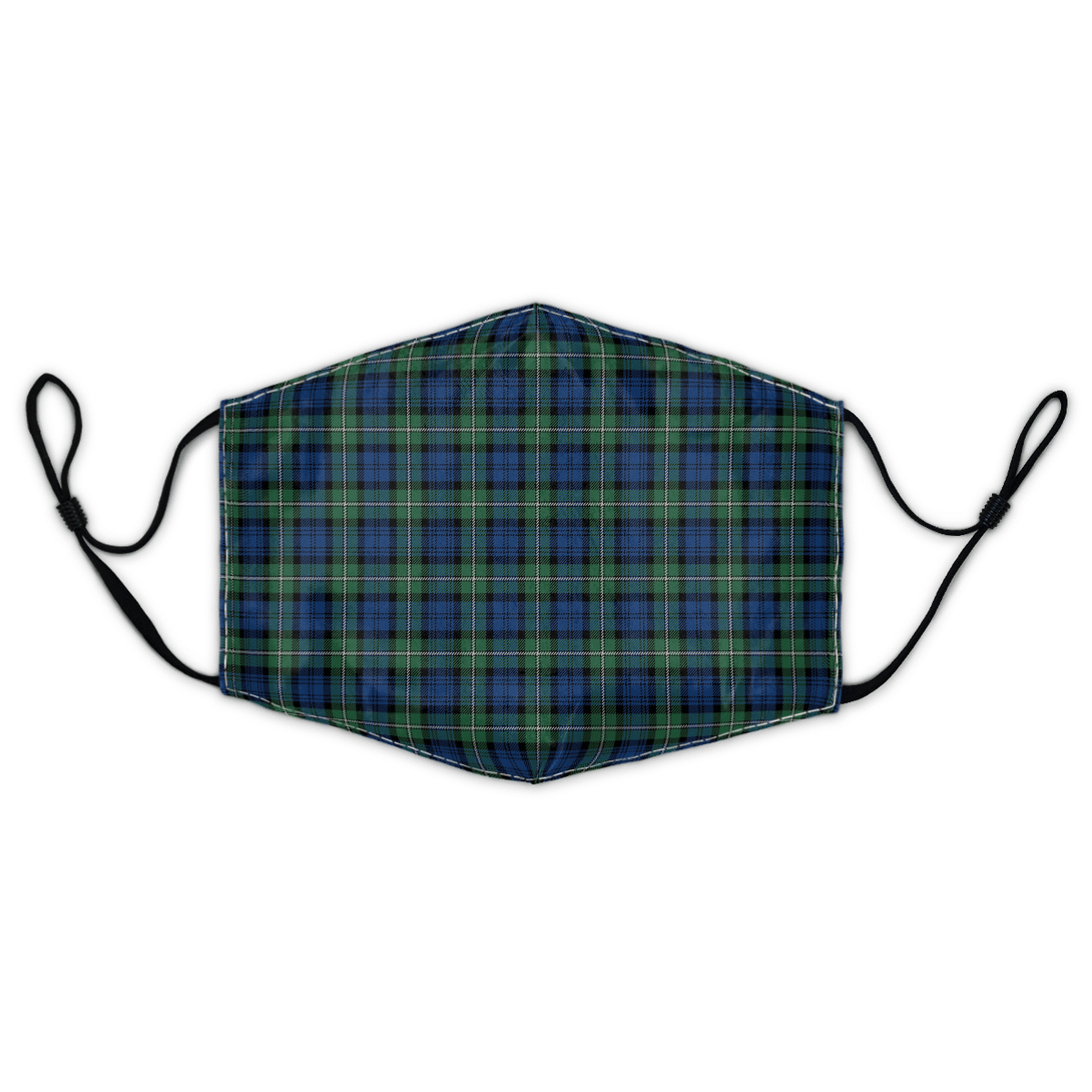 Celticprime Accessories - Forbes Ancient Tartan Fabric Mask (With Filters)