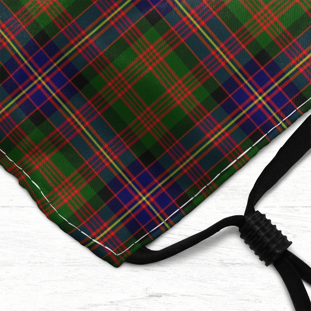 Celticprime Accessories - Cochrane Modern Tartan Fabric Mask (With Filters)