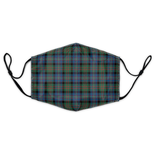 Celticprime Accessories - Cameron of Erracht Ancient Tartan Fabric Mask (With Filters)