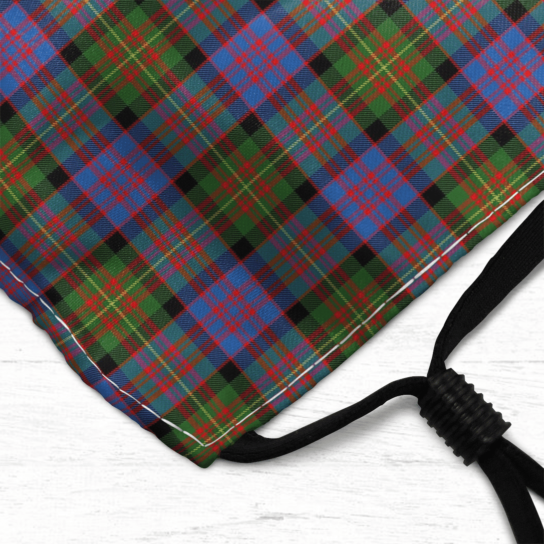 Celticprime Accessories - Carnegie Ancient Tartan Fabric Mask (With Filters)