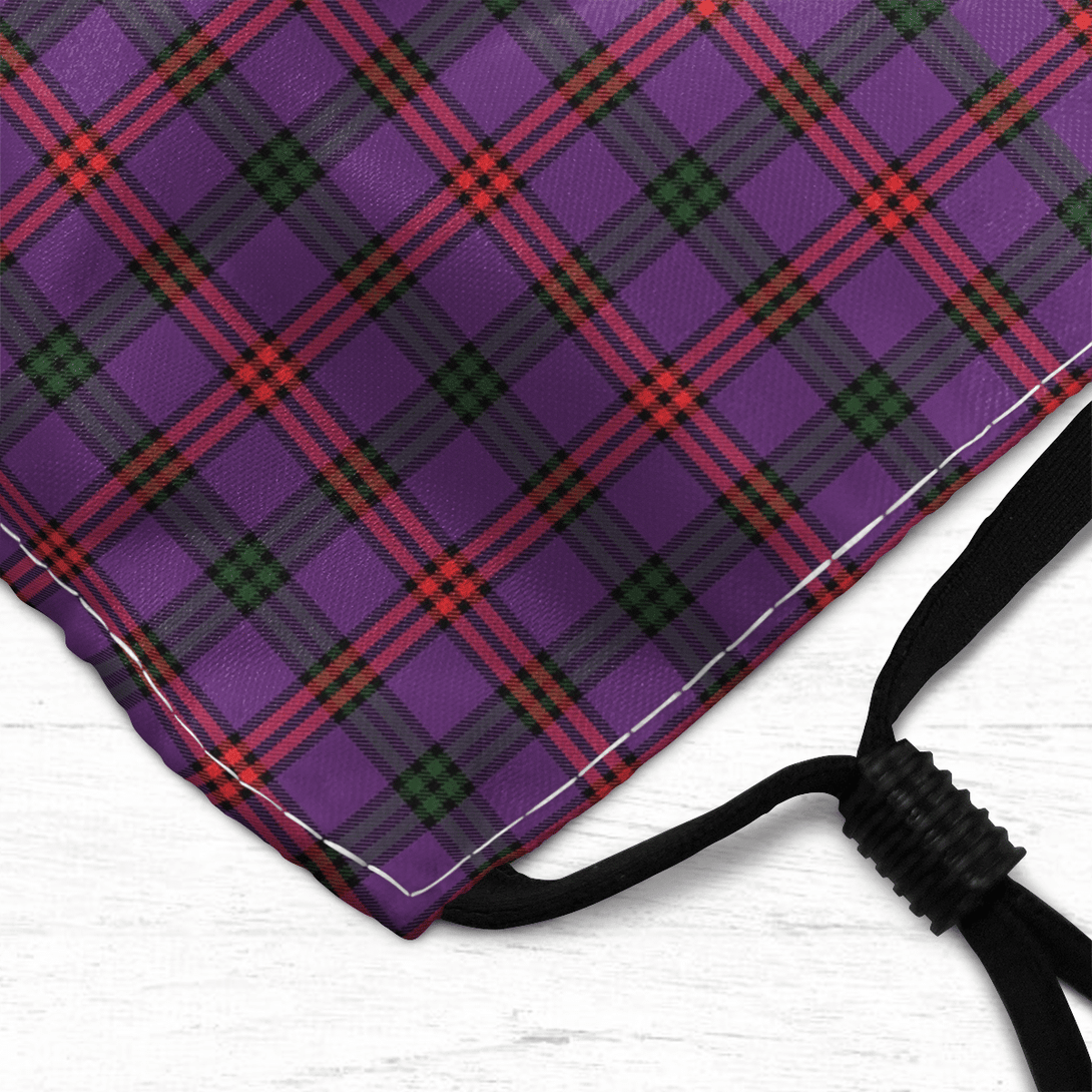 Celticprime Accessories - Montgomery Modern Tartan Fabric Mask (With Filters)