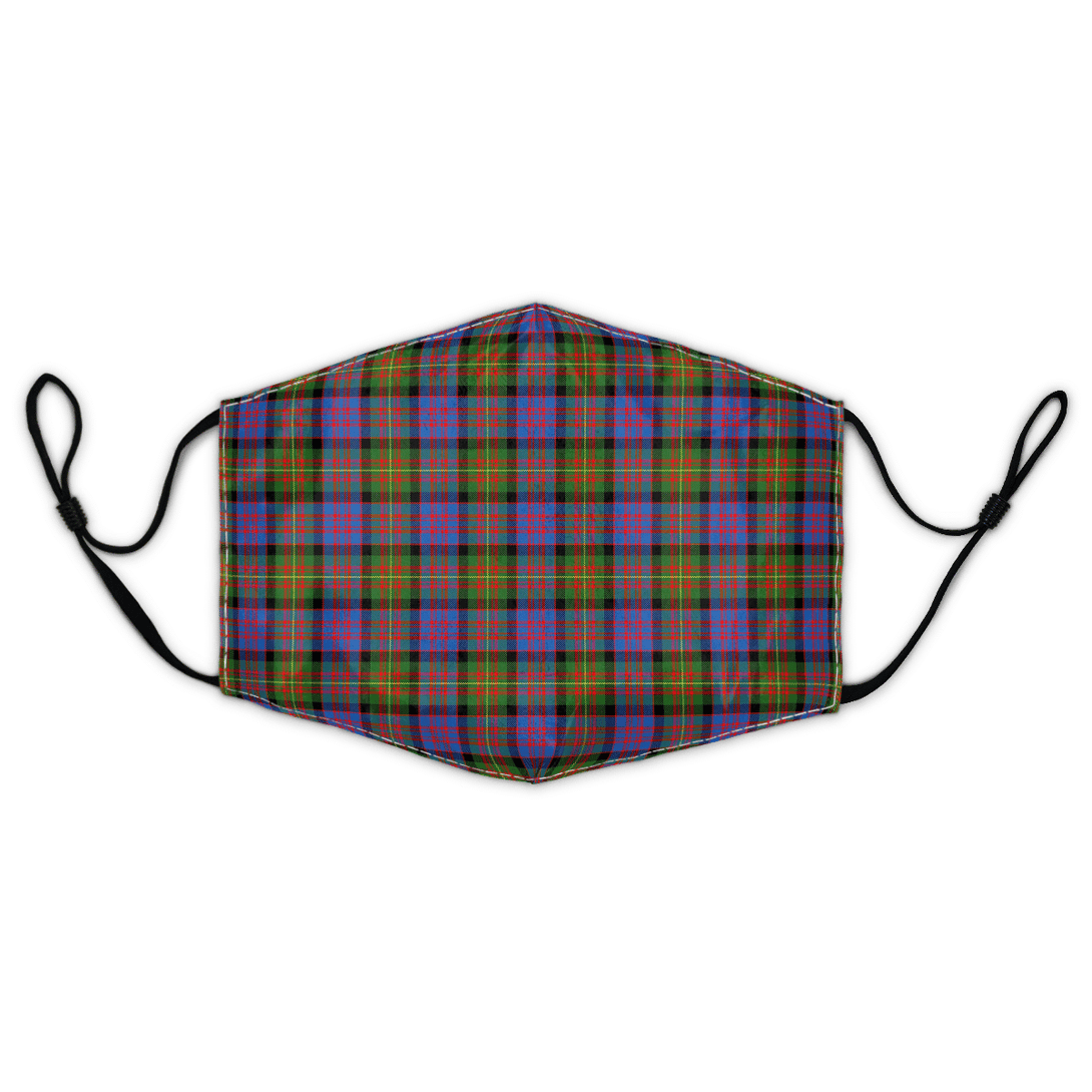 Celticprime Accessories - Carnegie Ancient Tartan Fabric Mask (With Filters)