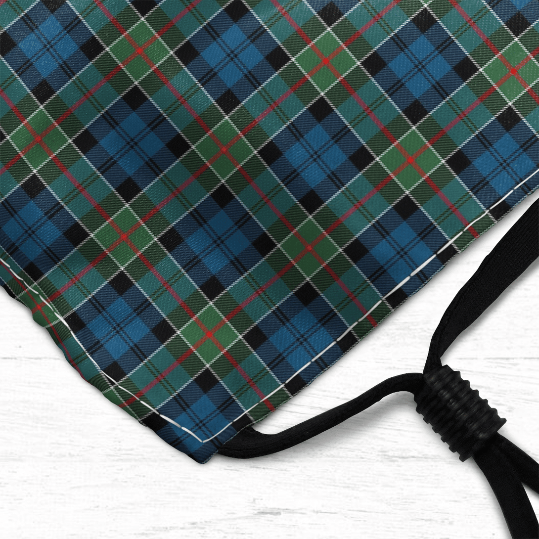 Celticprime Accessories - Colquhoun Ancient Tartan Fabric Mask (With Filters)