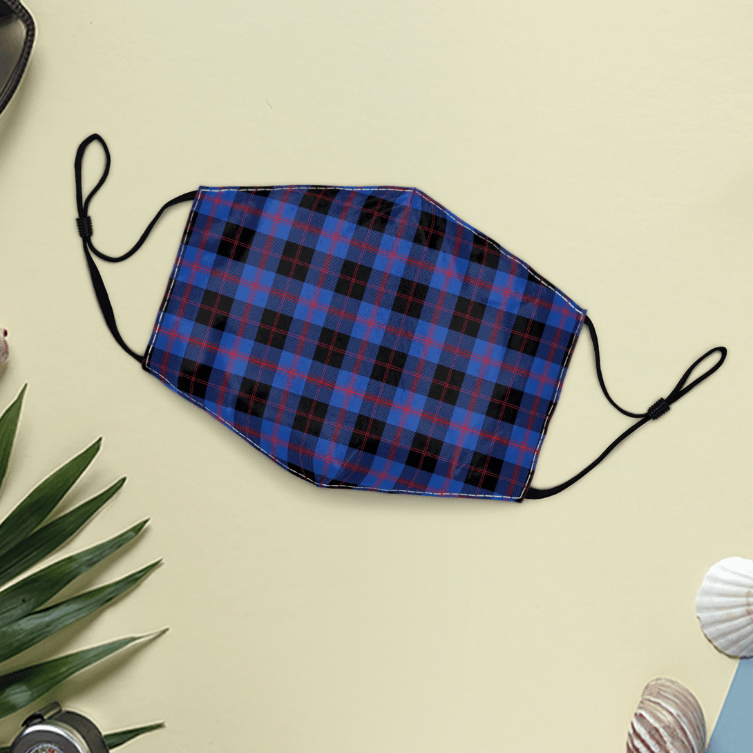 Celticprime Accessories - Angus Modern Tartan Fabric Mask (With Filters)