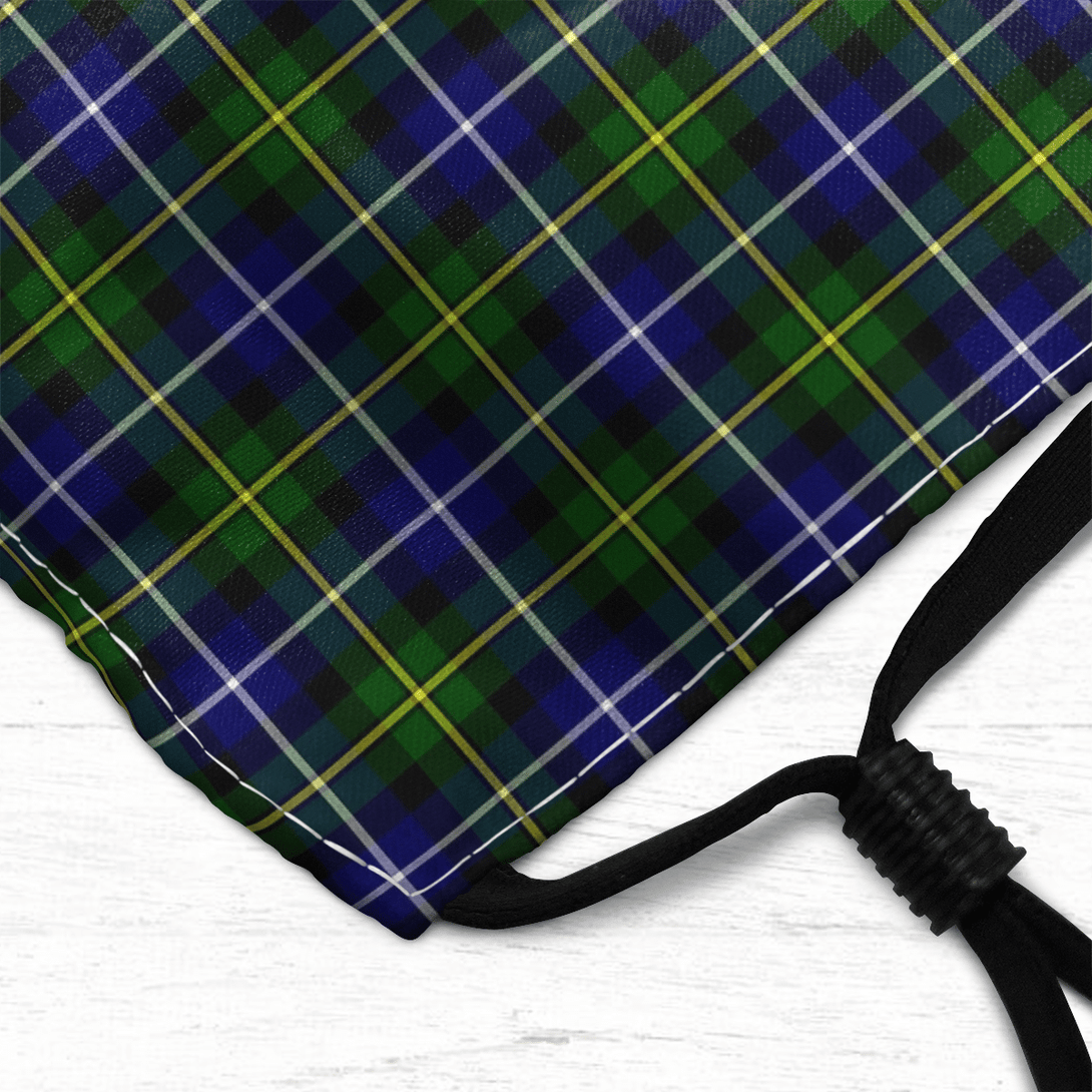 Celticprime Accessories - MacNeill of Barra Modern Tartan Fabric Mask (With Filters)