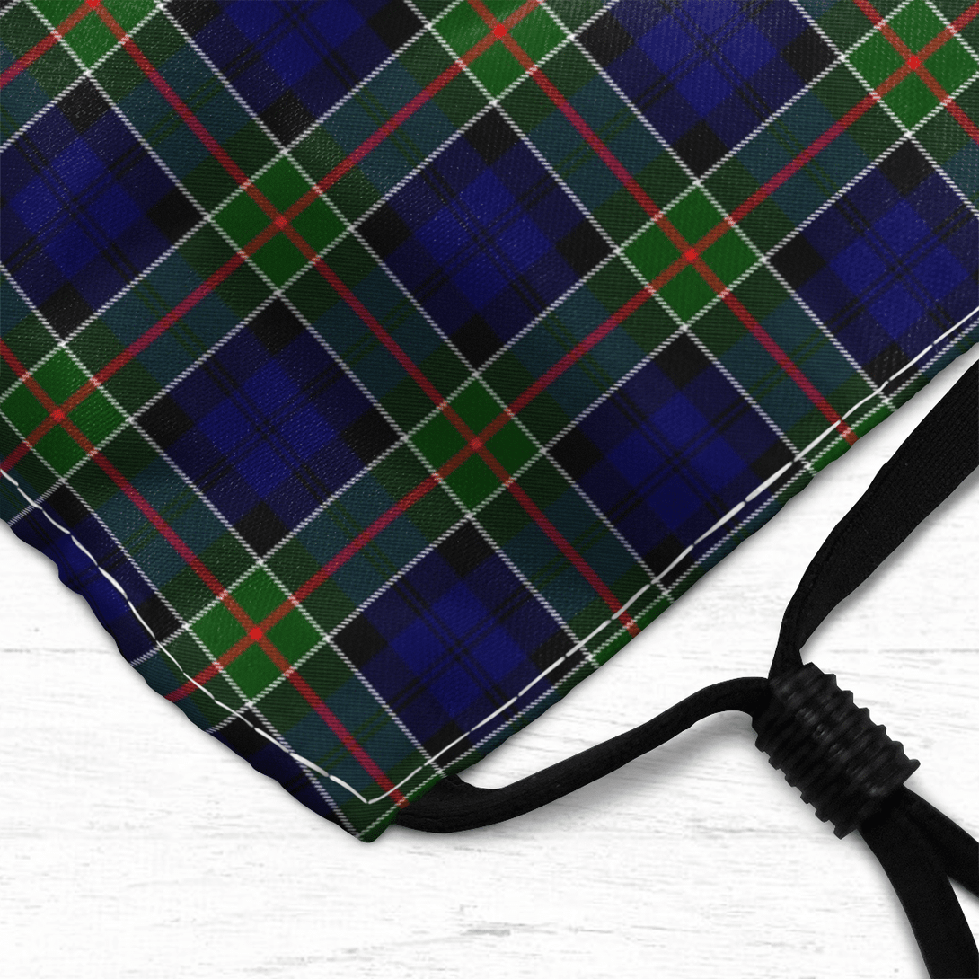 Celticprime Accessories - Colquhoun Modern Tartan Fabric Mask (With Filters)