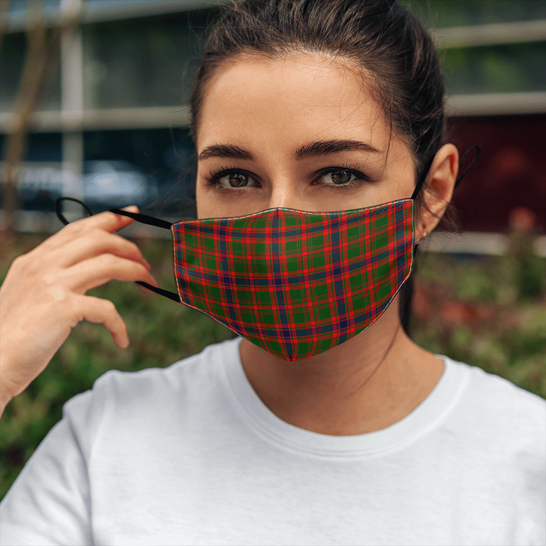 Celticprime Accessories - Nithsdale District Tartan Fabric Mask (With Filters)