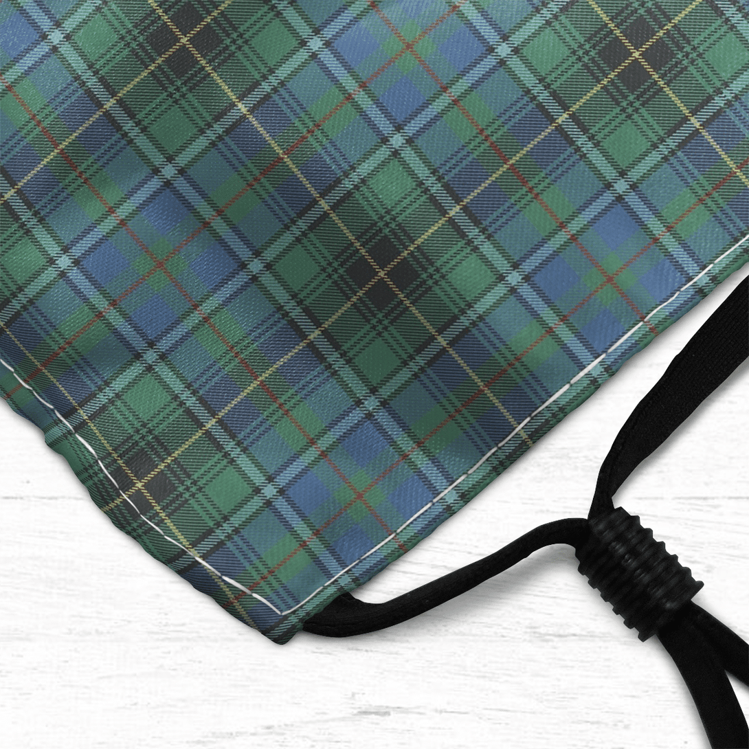 Celticprime Accessories - MacInnes Ancient Tartan Fabric Mask (With Filters)