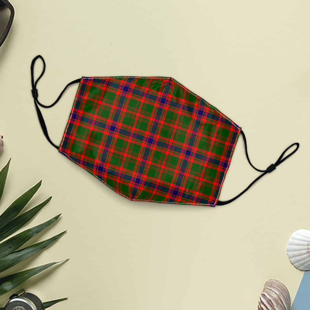 Celticprime Accessories - Nithsdale District Tartan Fabric Mask (With Filters)