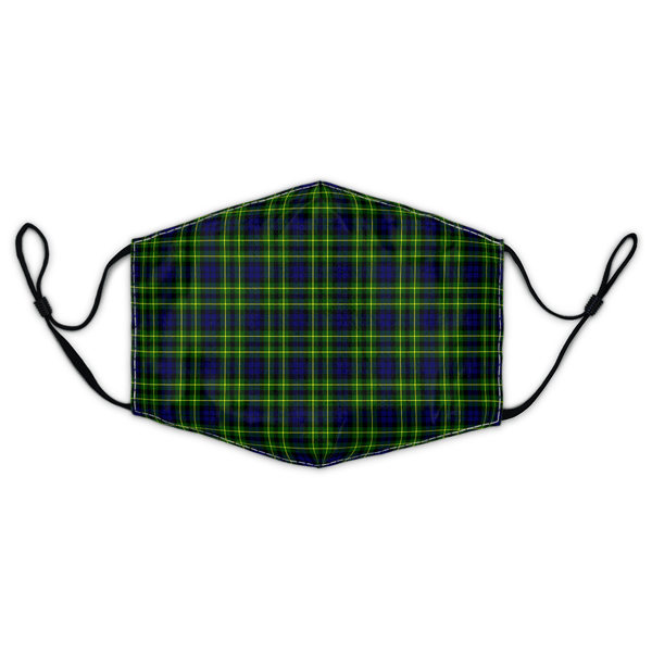 Celticprime Accessories - Campbell of Breadalbane Modern Tartan Fabric Mask (With Filters)