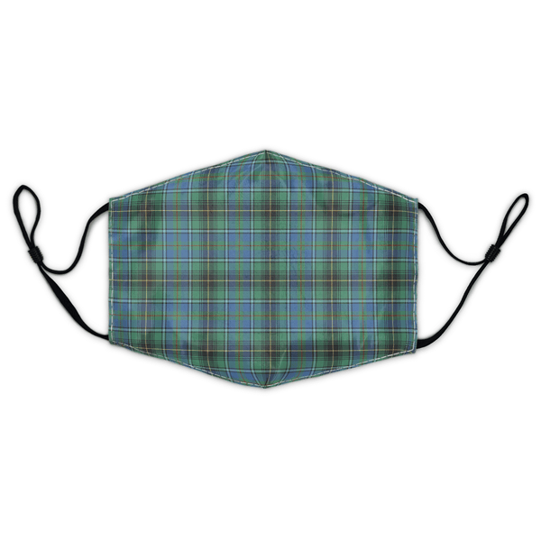 Celticprime Accessories - MacInnes Ancient Tartan Fabric Mask (With Filters)