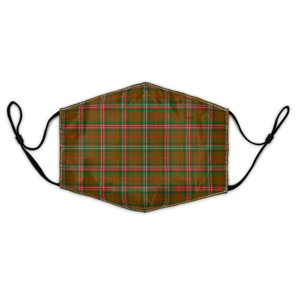 Celticprime Accessories - SCOTT BROWN MODERN Tartan Fabric Mask (With Filters)