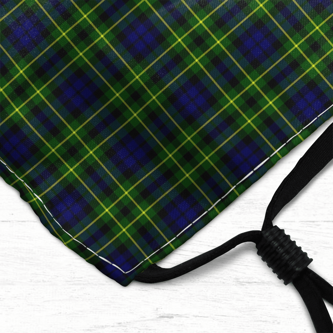 Celticprime Accessories - Campbell of Breadalbane Modern Tartan Fabric Mask (With Filters)