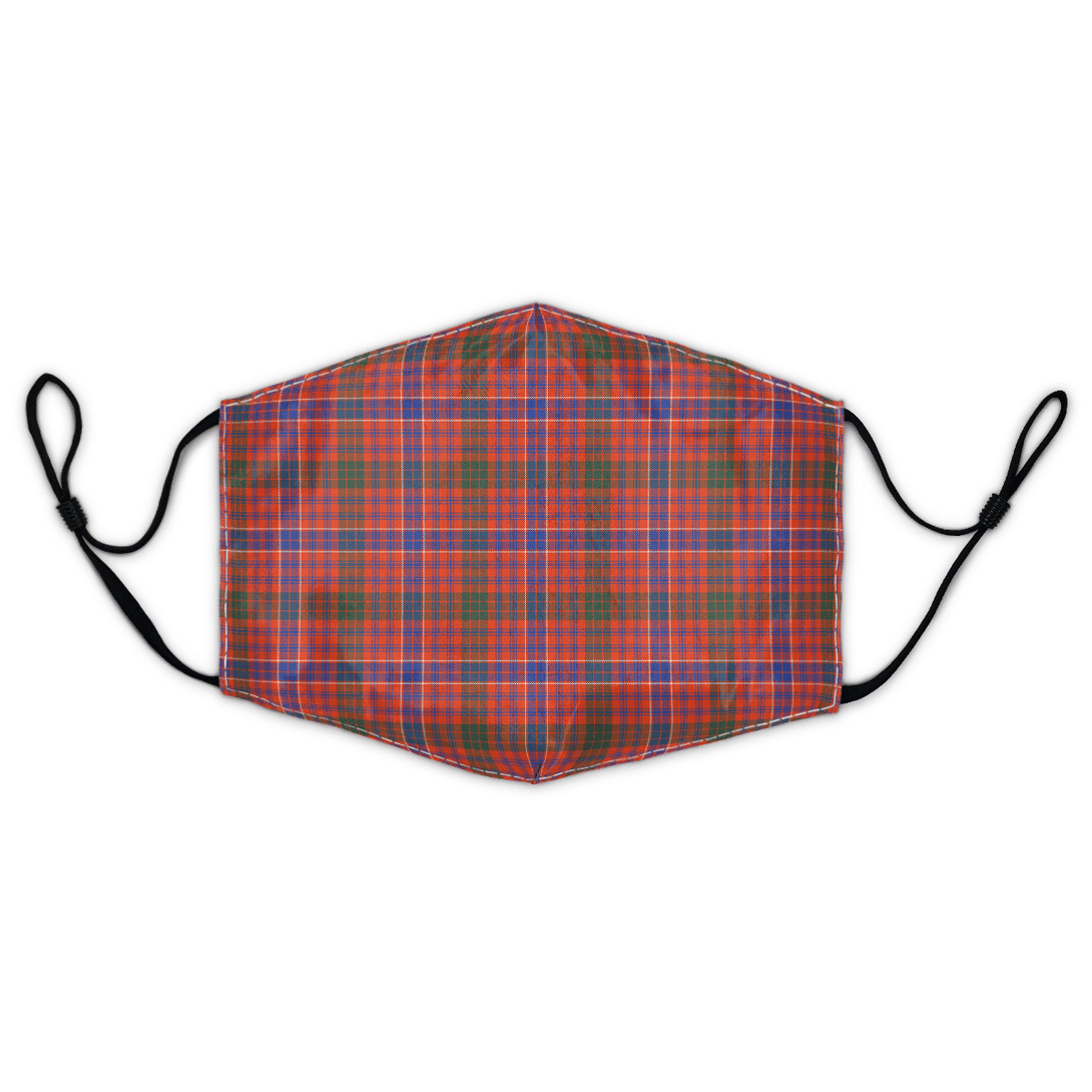 Celticprime Accessories - MacRae Ancient Tartan Fabric Mask (With Filters)