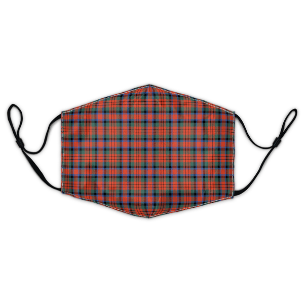 Celticprime Accessories - MacDuff Ancient Tartan Fabric Mask (With Filters)