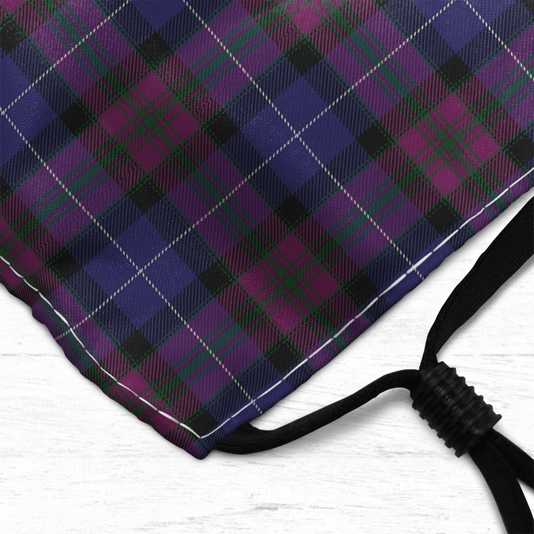 Celticprime Accessories - Pride of Scotland Tartan Fabric Mask (With Filters)