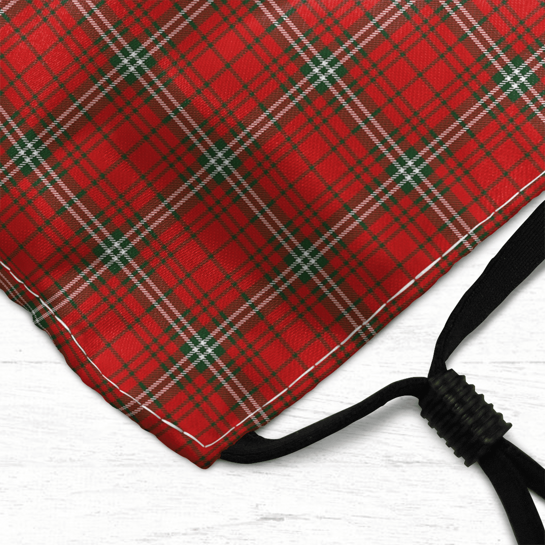 Celticprime Accessories - MacLay Modern Tartan Fabric Mask (With Filters)