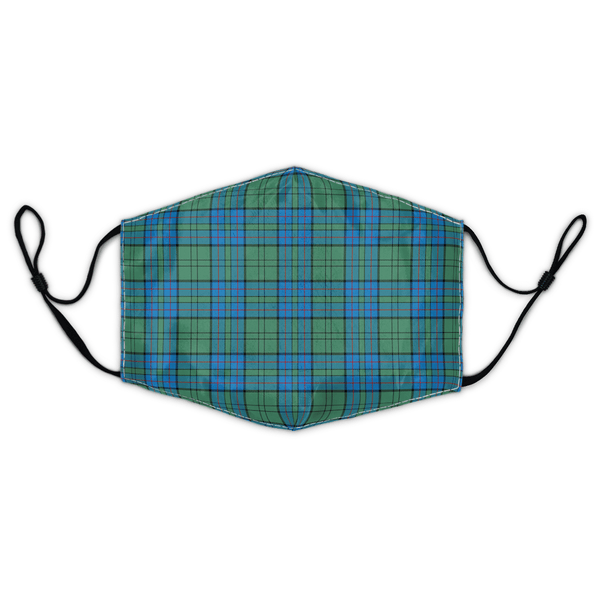 Celticprime Accessories - Lockhart Tartan Fabric Mask (With Filters)