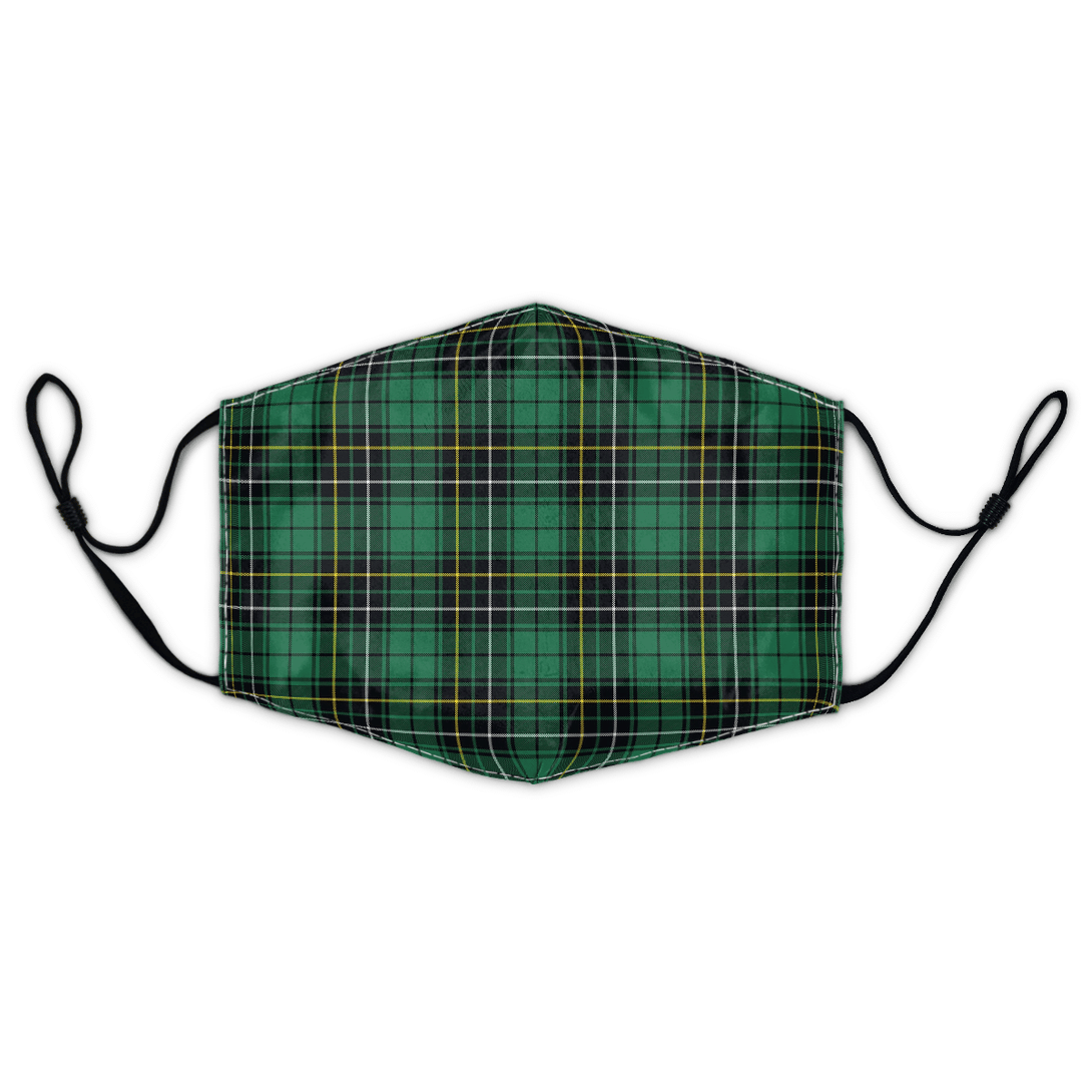 Celticprime Accessories - MacAlpine Ancient Tartan Fabric Mask (With Filters)