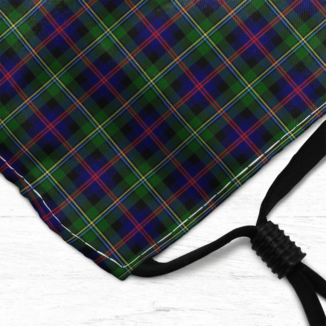 Celticprime Accessories - Malcolm Modern Tartan Fabric Mask (With Filters)