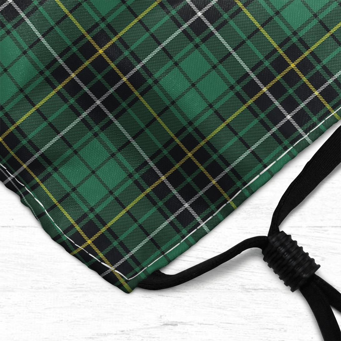 Celticprime Accessories - MacAlpine Ancient Tartan Fabric Mask (With Filters)