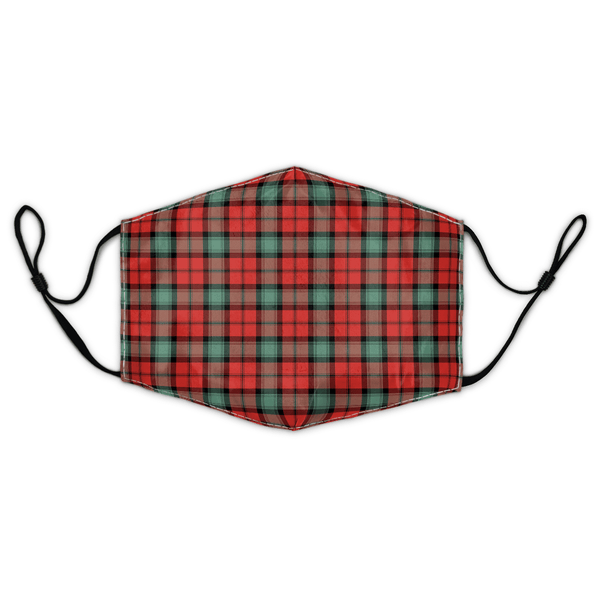 Celticprime Accessories - Kerr Ancient Tartan Fabric Mask (With Filters)