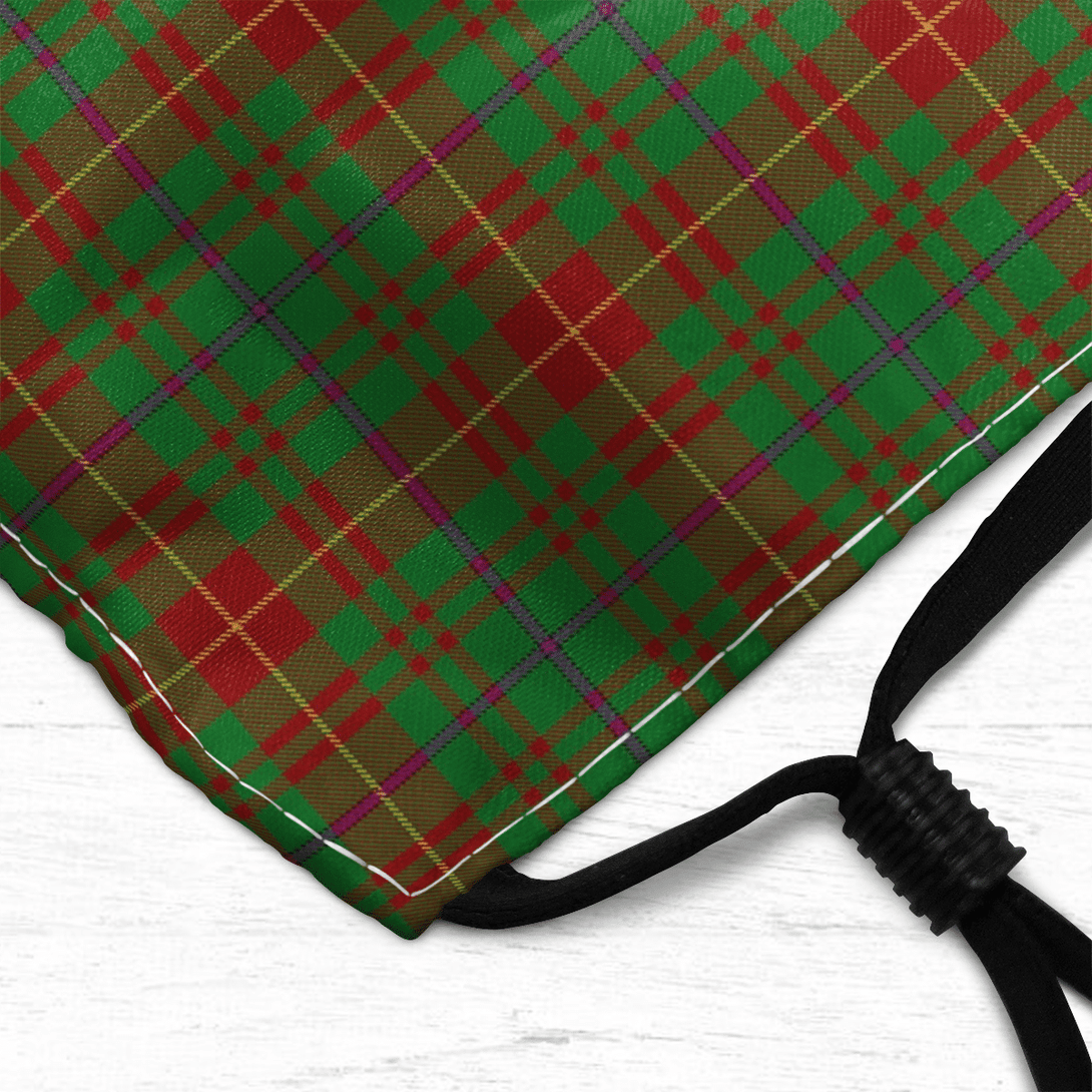 Celticprime Accessories - Fulton Tartan Fabric Mask (With Filters)